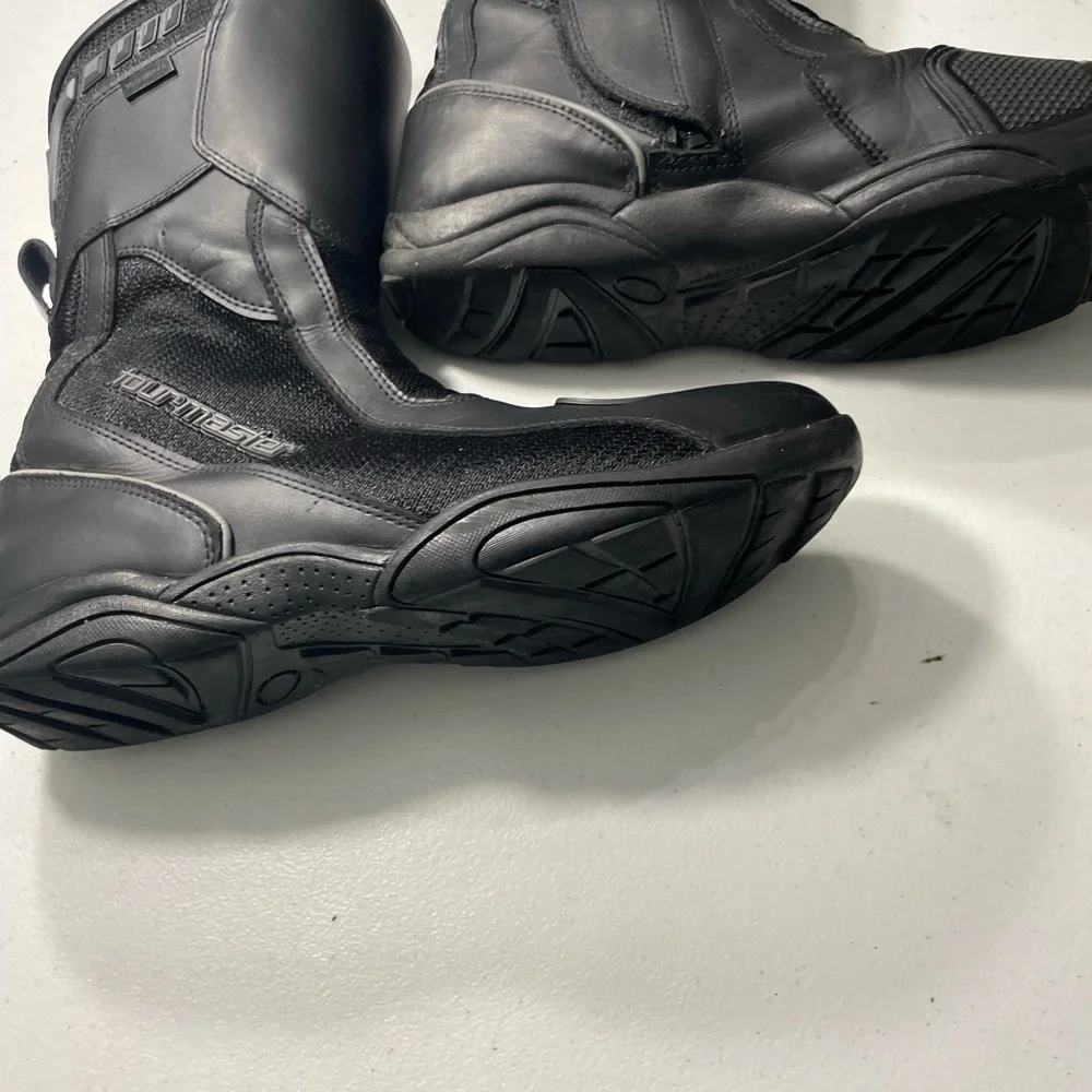 Tourmaster Black  Mortocycle Riding Boots Size 11
